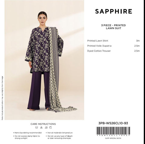 SAPPHIRE 3 PIECE
