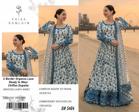 faiza saqlain dress with patches
